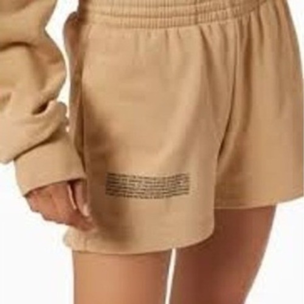 Pangaia Women's Lightweight Organic Cotton Blend Shorts Brown XXS